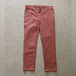 Brunello Cucinelli Cotton Stretch Slim Pants Size 6 Italy
